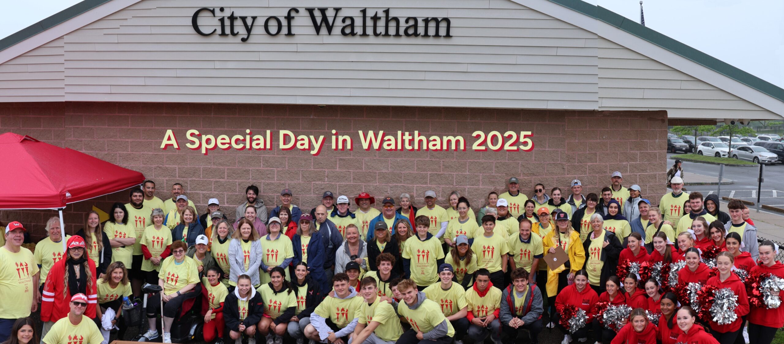 Group photo of volunteers